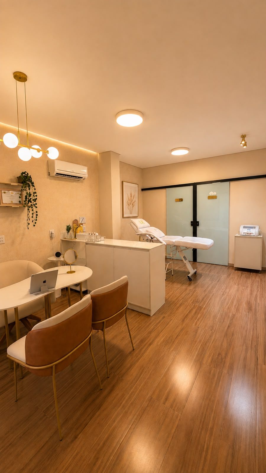 Sala de procedimentos da LK Clinic
